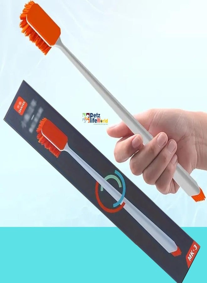 VAYINATO® MK-03 Mini Aquarium Fish Tank, Rock, Wood, Algea Cleaning Brush | Sponge Pad Scrubber for Cleaning Glass and Acrylic Fish Tank 30CM Long by Petzlifeworld - Image 4